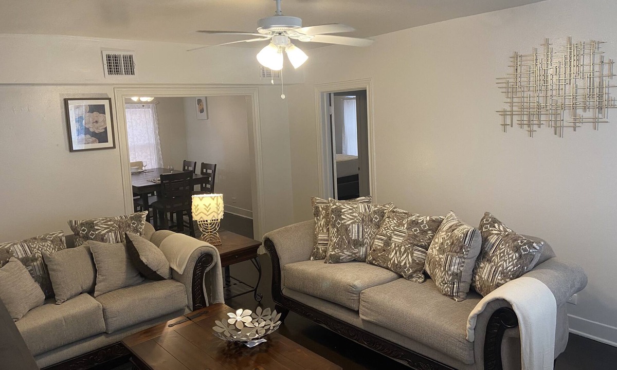 South Central Houston Apartment | downtown 2 king sized beds 3 TVS free parking