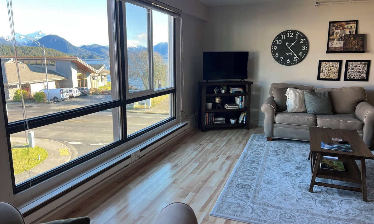 Sitka Apartment | Downtown Apt. 4 w/Ocean & Mountain Views.