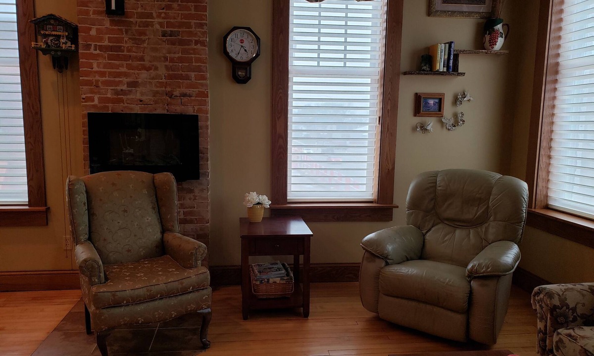 Chatfield Villa | Downtown Chatfield-Lovely 2nd Fl Loft (2 Bdrm/1 bath) w/Private Deck