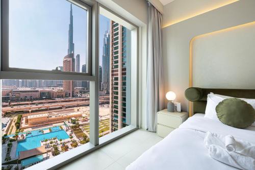 Za'abeel 2 Apartment | Downtown Dreams Burj Khalifa View with Dubai Mall, Pool & Free Parking