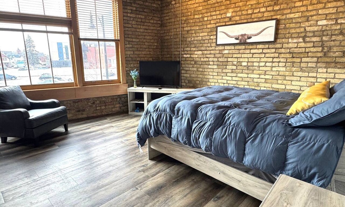 Fargo Apartment | Downtown Former Warehouse Charm! Pets welcome!