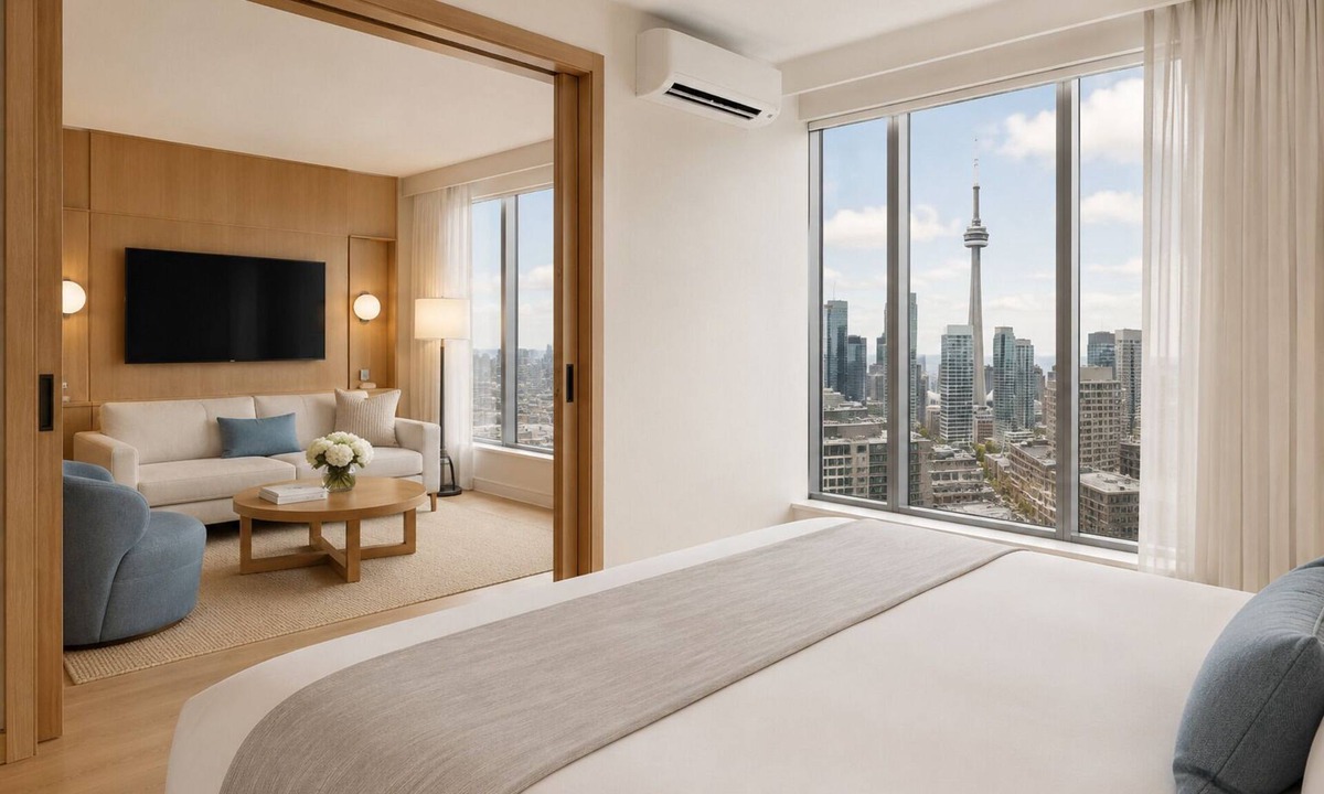 Central Waterfront Apartment | Downtown Harbour 2BR Suite