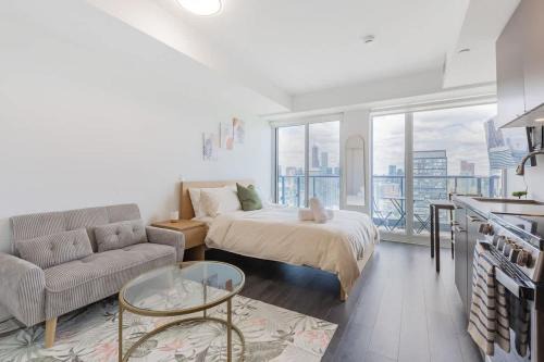 Garden District House | Downtown Toronto Studio with City View Balcony