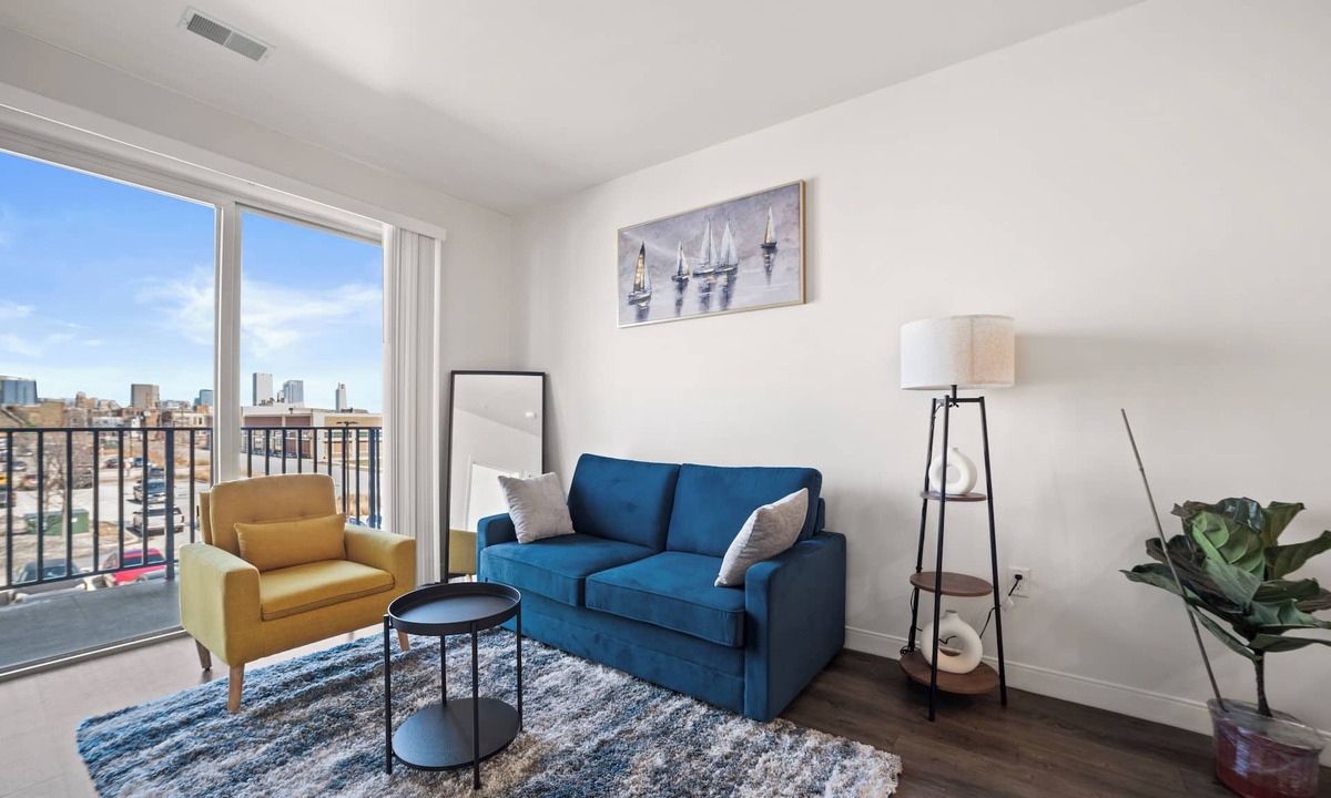 Fifth Ward Apartment | Downtown View Luxury Near Lake Michigan