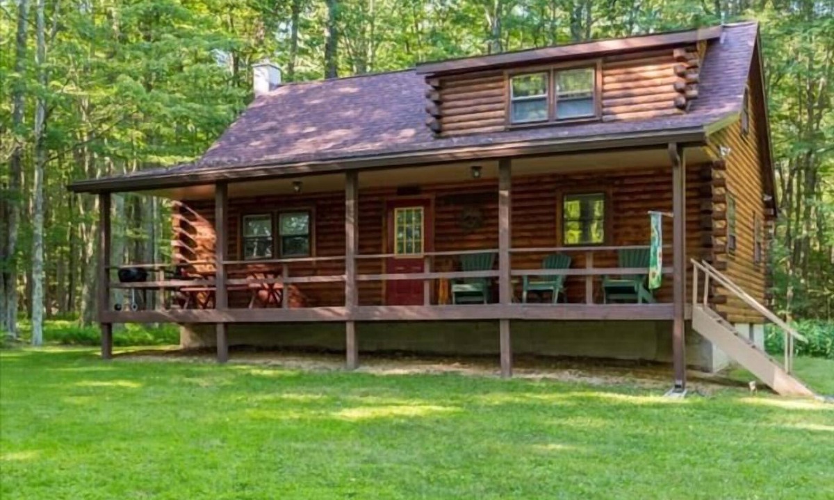 Timberline House | DR26-Secluded Log Home on 5 acres! Fire Pit! Pets Ok!