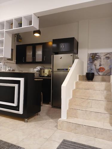 Sheikh Zayed City Ski Chalet | Dublex Studio with a backyard in Sheikh Zayed