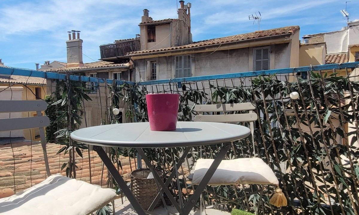 Couronne Urbaine Apartment | Duplex Avec Terrasse sur les Toits D'aix en Provence - Avec Climatisation