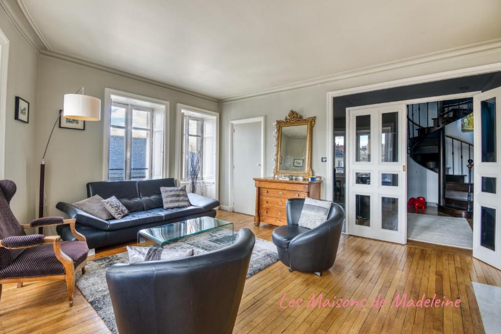 Nantes Centre Apartment | Duplex de 115m2 dans un bâtiment chic historique - Le Belvédère St Nicolas