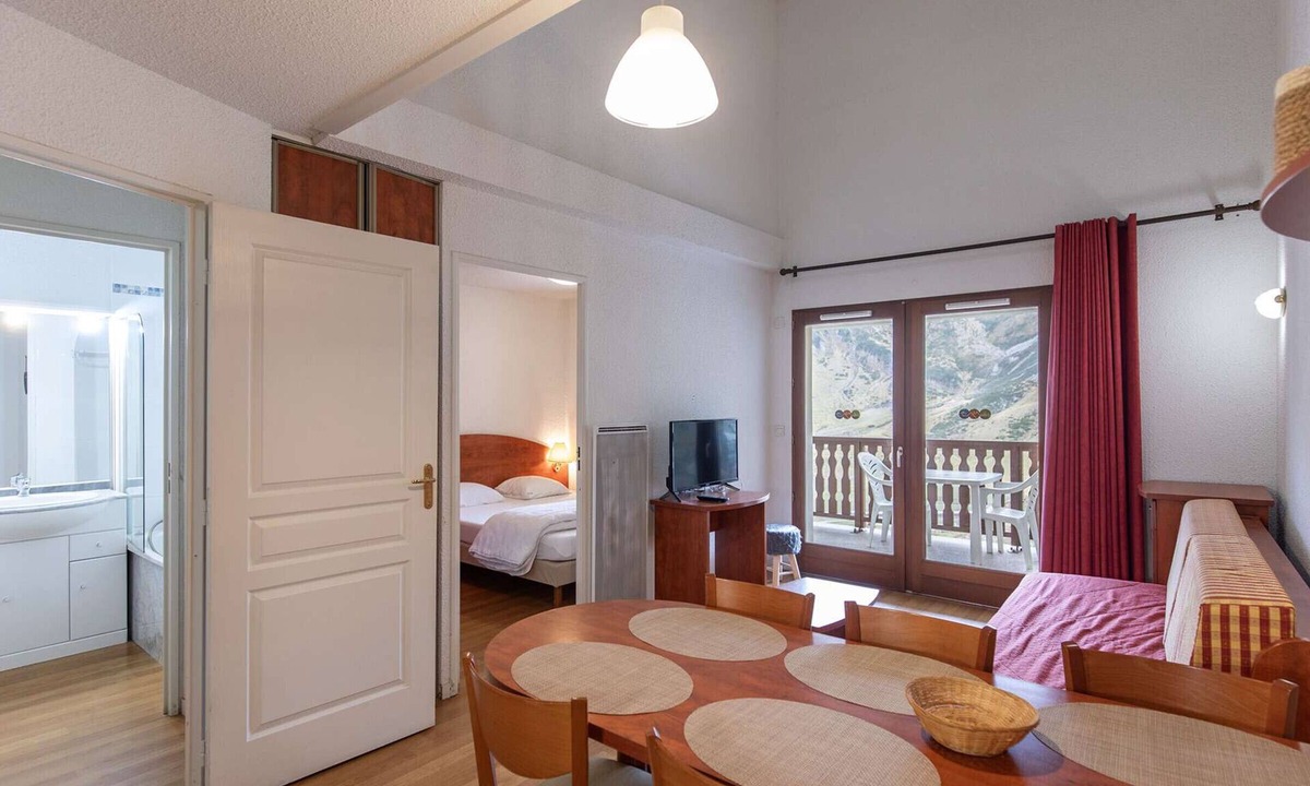 La Mongie Apartment | Duplex for 7 - South Terrace, Indoor Pool, Fitness Room