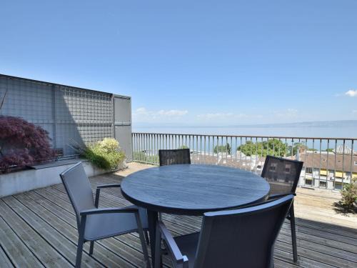Evian-les-Bains Apartment | Duplex moderne, vue panoramique - 6 pers. - FR-1-498-130