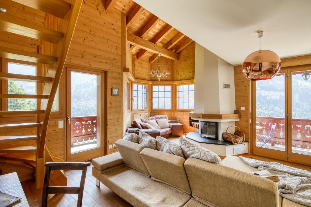 Champery House | Duplex w Sauna Within the Residence