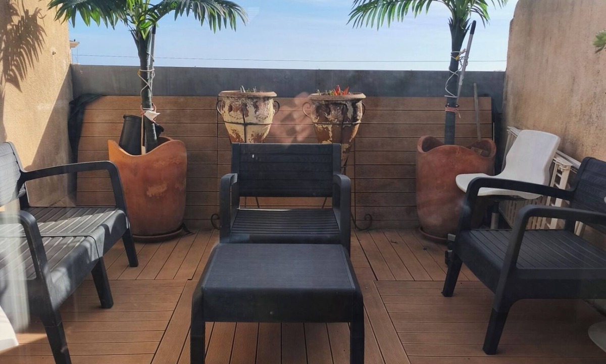Cannes La Bocca Apartment | DUPLEX WITH AIR CONDITIONING+ TERRACE SEA VIEW- CANNES LA BOCCA