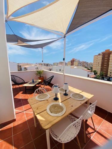 Los Llanos Apartment | Duplex with private Rooftop and views