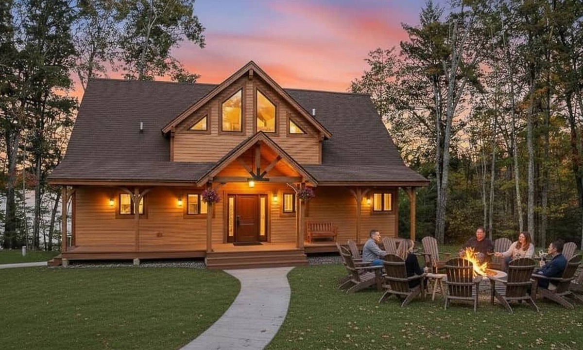St Germain House | Eagles Bluff - 3 Br Lakefront Cabin on 20 acres