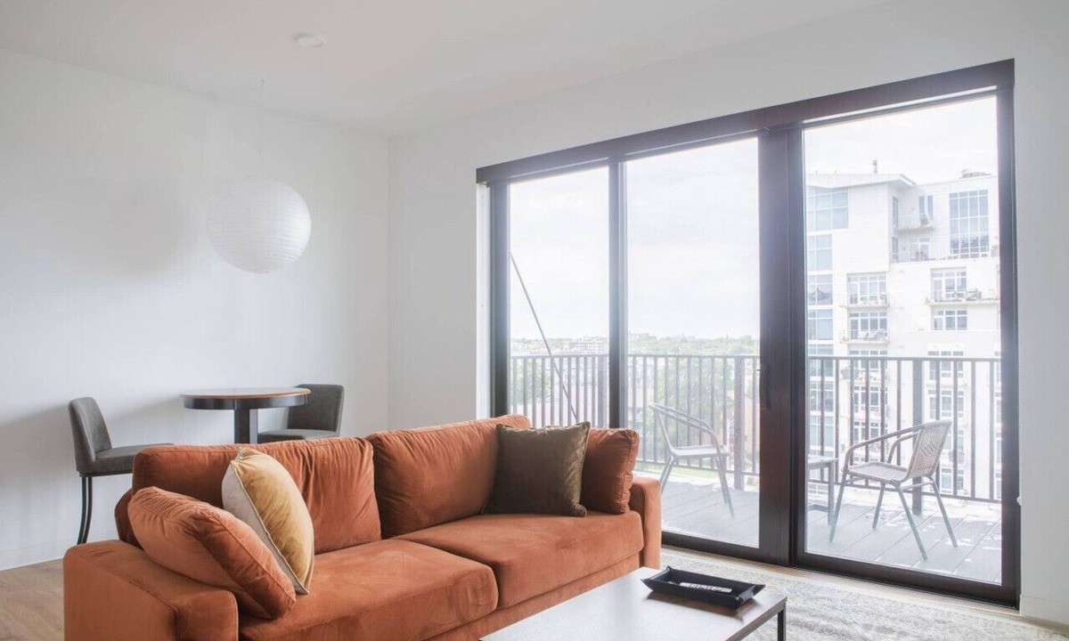 Yankee Hill Apartment | East Side 1BR Apt with Balcony, Pool, and Gym