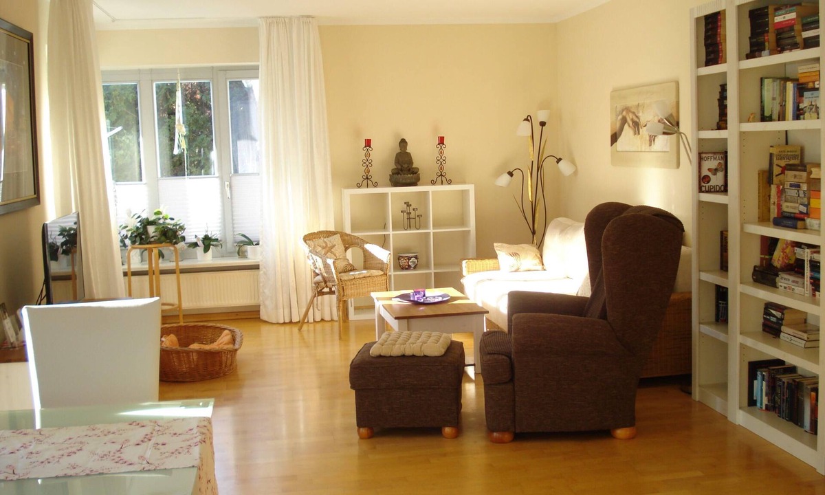 St. Peter-Ording Apartment | Ebenerdige Ferienwohnung Witt Hus mit Garten & Hund