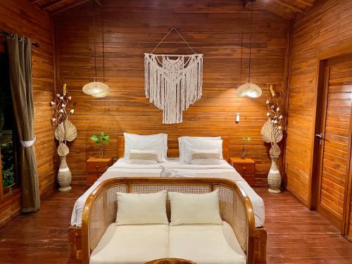 Melayang Villa | Eco Tini Villas Rice Fields and Jungle View