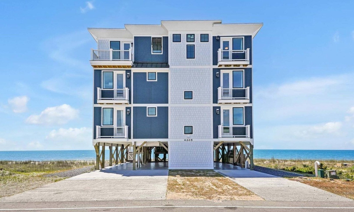 Oak Island House | Eden: Oceanfront paradise in Oak Island with 12 bedrooms and stunning views.