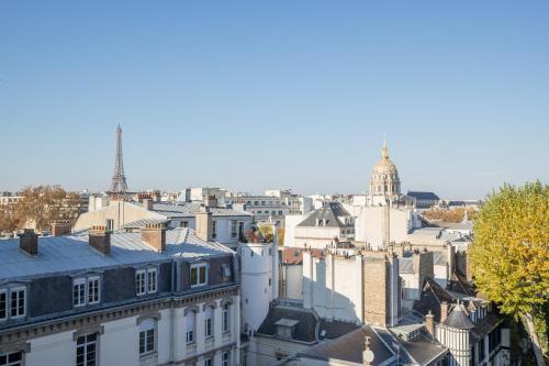 Quartier de l'Ecole-Militaire House | Eiffel Tower view terrace Saint Germain des Pres