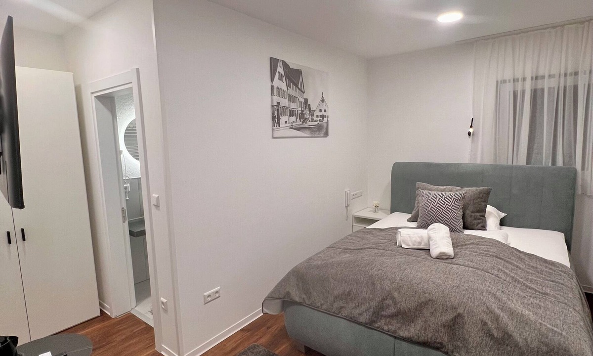 Gemarkung Hechingen Apartment | Einzelzimmer mit Dusche und WC