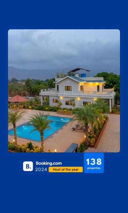 Gaulwadi Villa | Ekostay Gold Palm Estate I Cricket Turf I Rain Dance I 2 Acre Property