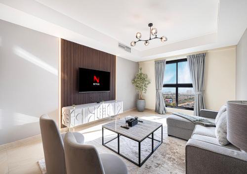 Jadaf House | Elegant 1-Bed Waterfront Living