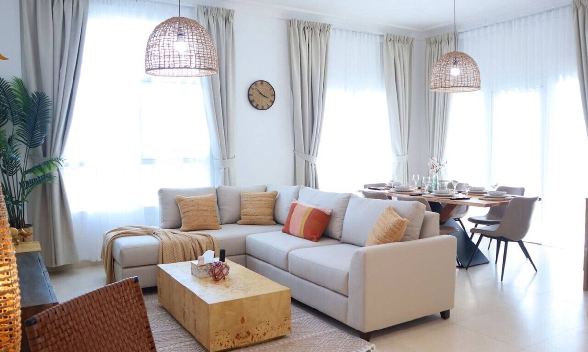 Abu Dhabi Apartment | Elegant 2BR Golf View Oasis w/Maid`s Room - Ansam