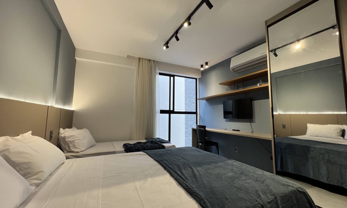 Intermares Apartment | Ellas Studio Blue Uni Tamari Super Novo a 5 Minutos da Praia