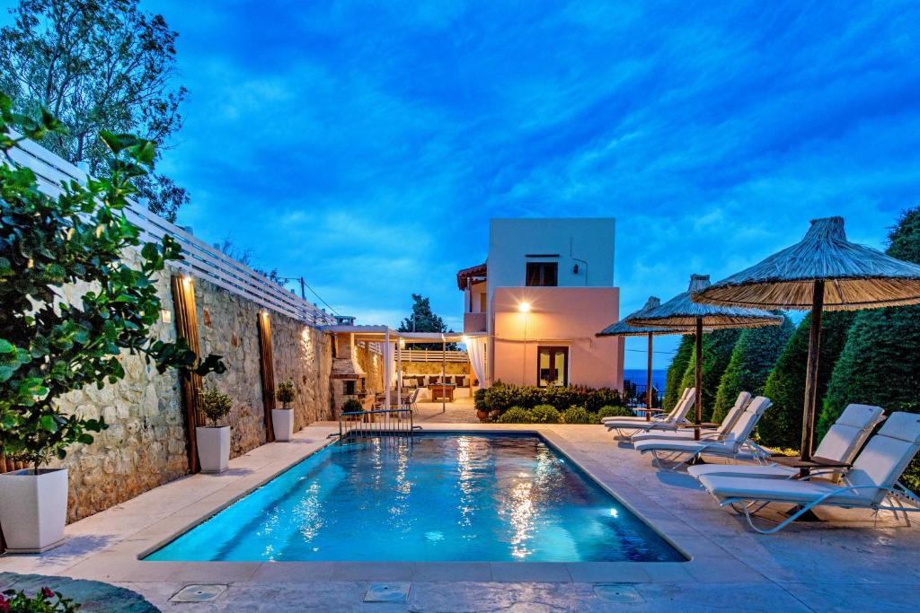 Gerani Villa | Elmyra Villa, Heated Pool & Walking to beach, By ThinkVilla