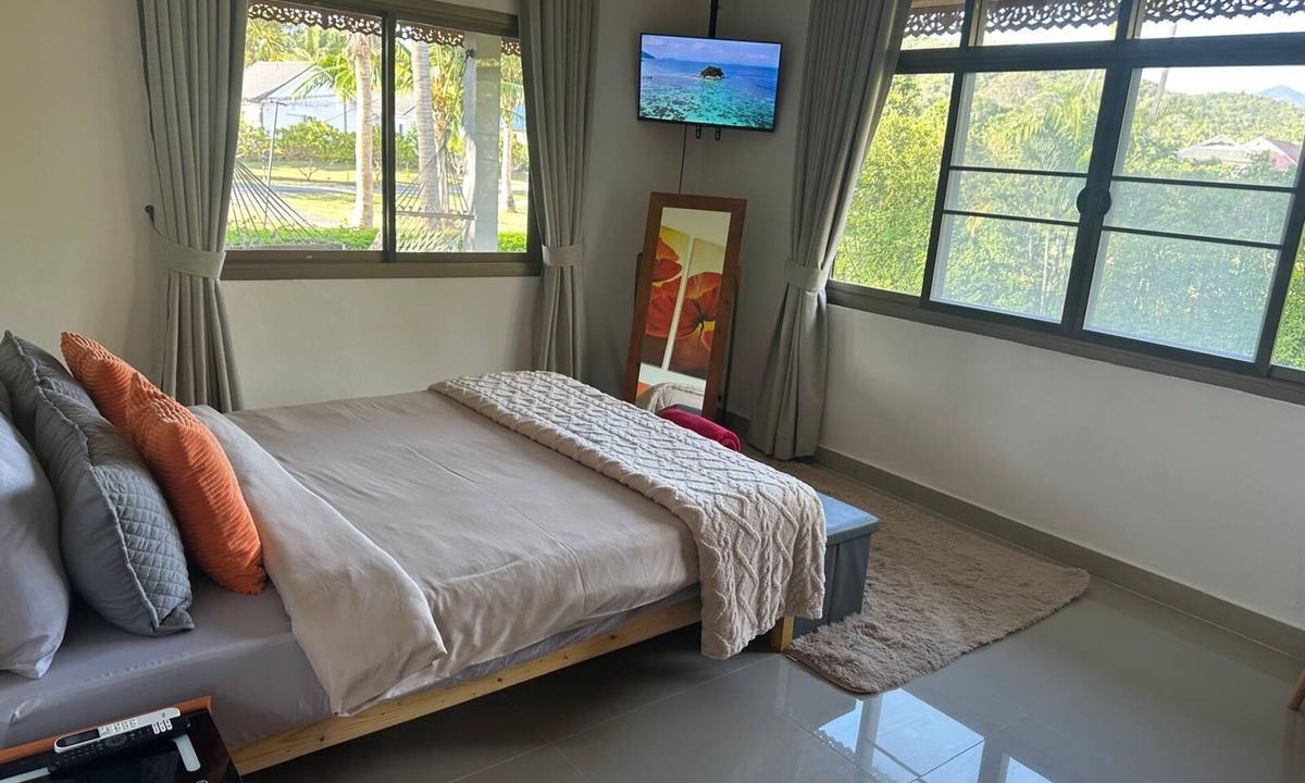 Thong Sala House | Ember Villa (1) - Pet-Friendly Retreat Just Steps from the Beach