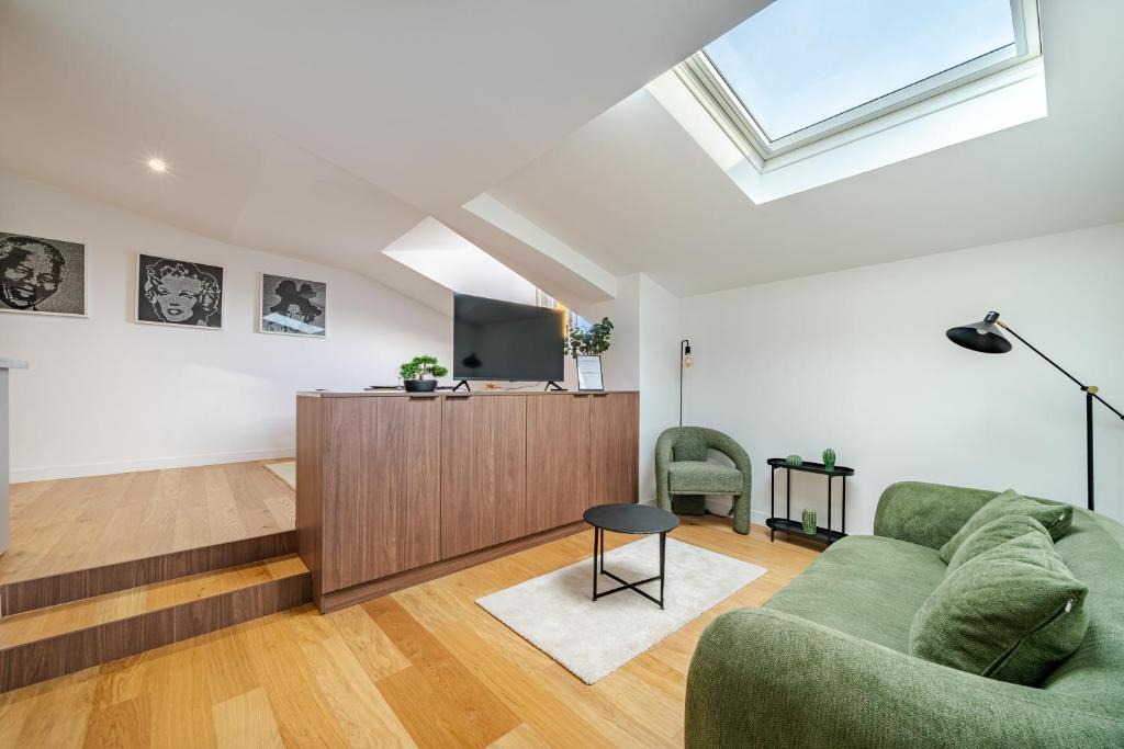Jean-Medecin Apartment | Emplacement exceptionnel Deux Chambres AC WIFI