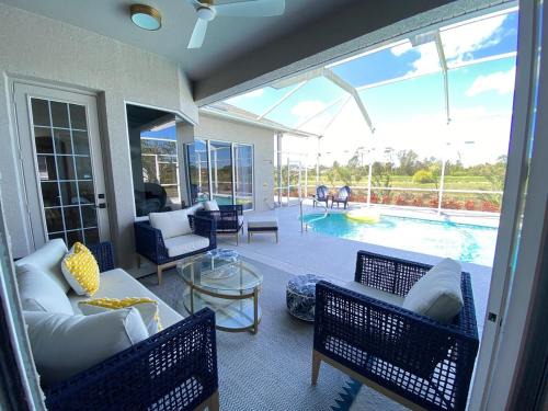 North Port Villa | Endless Summer Villa 3BR 2BA Heated Pool & Canal