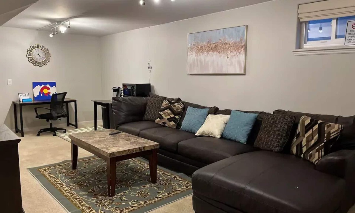 Northglenn Apartment | Entire walkout basement near shopping and dining