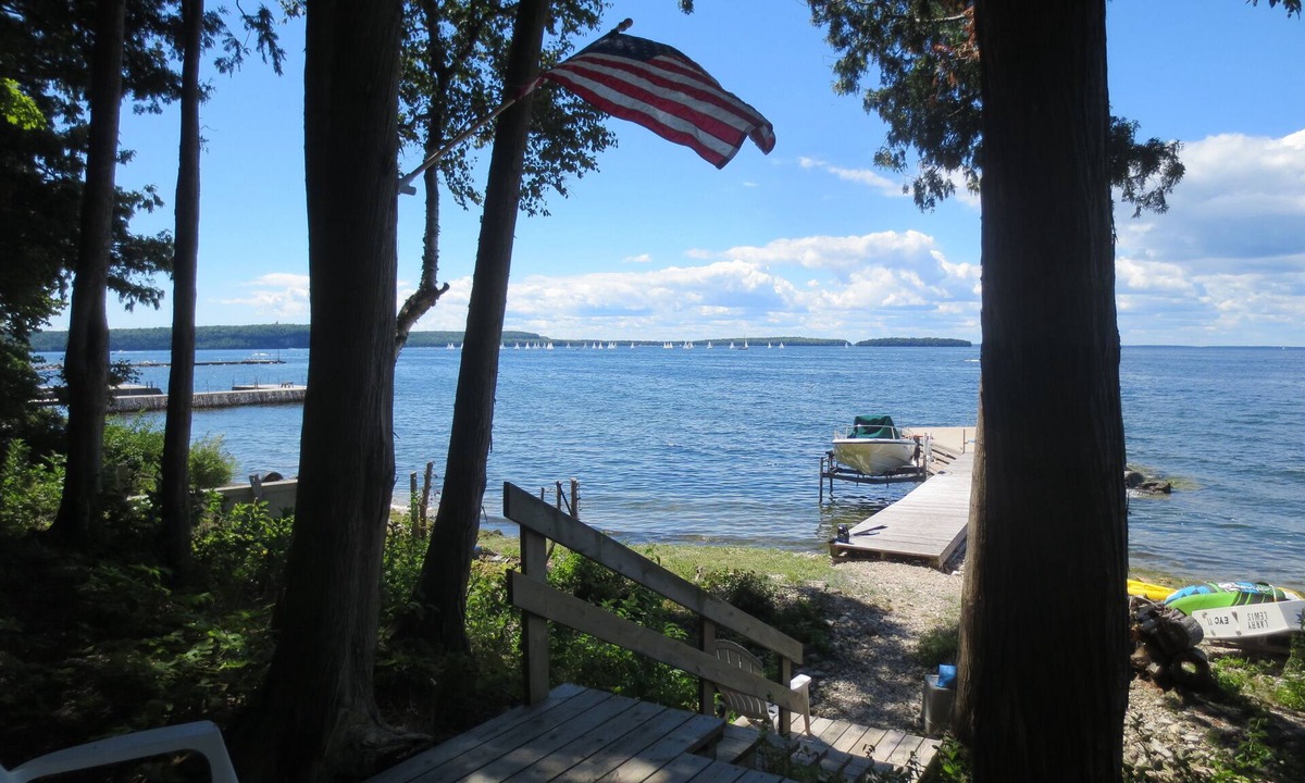 Ephraim Cottage | Ephraim Waterfront Cottage With A Private Dock On Green Bay