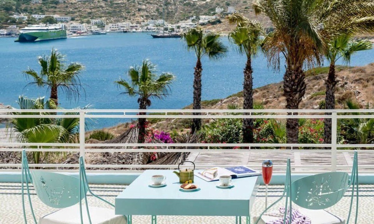 Ios Town Villa | Equisite Ios Suite | Superior Suite with Private Veranda
