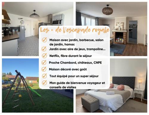 Muides-sur-Loire House | Escapade royale avec aire de jeux