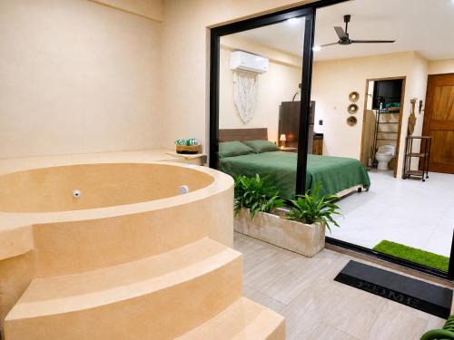 Playa Paraiso Apartment | Estudio con jacuzzi privado