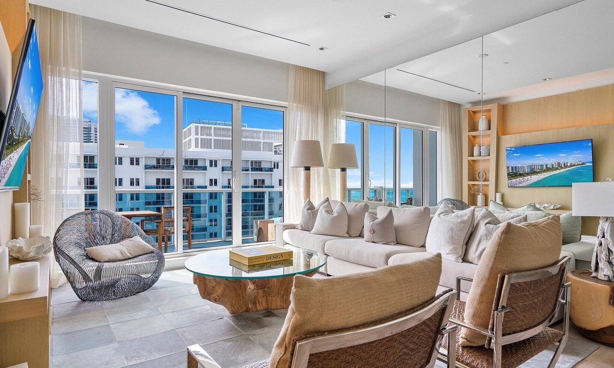 City Center Condo | Exclusive Oceanview 3-Bedroom Penthouse at 1 Hotel