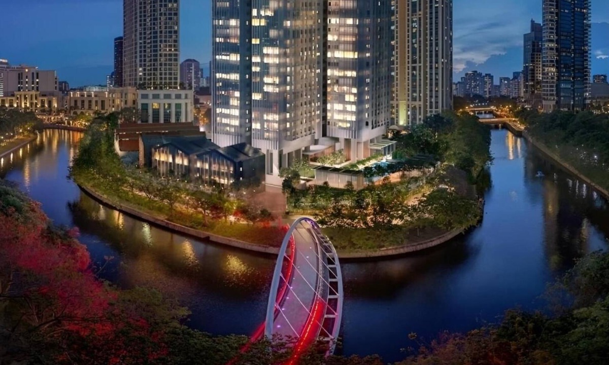 Singapore River Apartment | Executive 1BR | at Robertson Quay | 200 m from Havelock MRT |