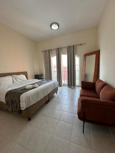 Discovery Gardens Hotel | Executive Master bed Room With attached bathroom