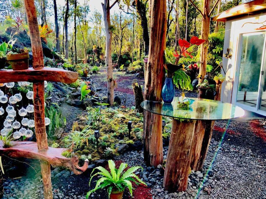 Mountain View House | Exotic Garden cottage at amazing volcano fissure