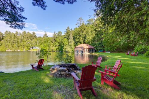 Ticonderoga Villa | Expansive Eagle Lake Escape w/Boathouse + Yard