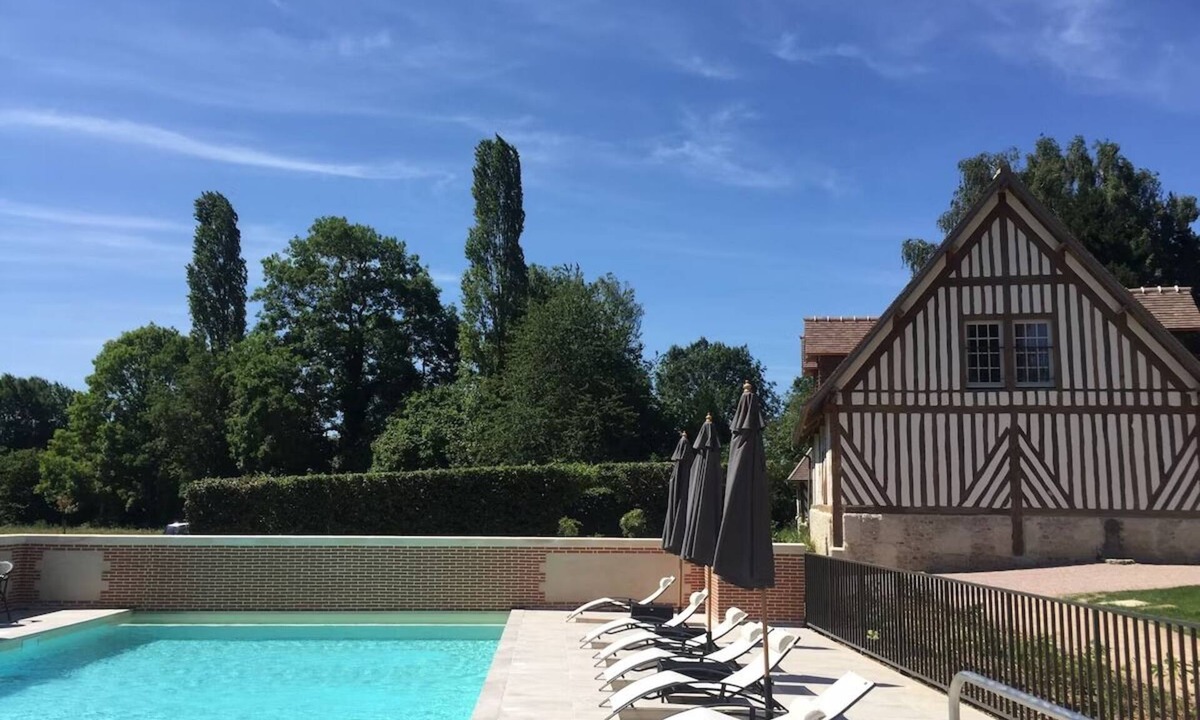 Canapville Hotel | Explore Normandy from Historic Manor w/Pool & Spa Near Beaches & Cycling Paths