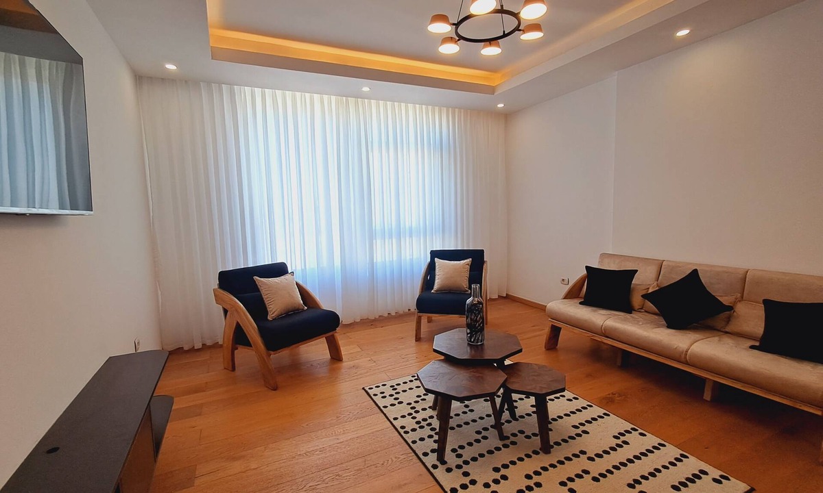 Bole Apartment | Exquisite Sanctuary Of Luxury 2-Bedroom, 3-Bathroom, with Extra Room & kitchen