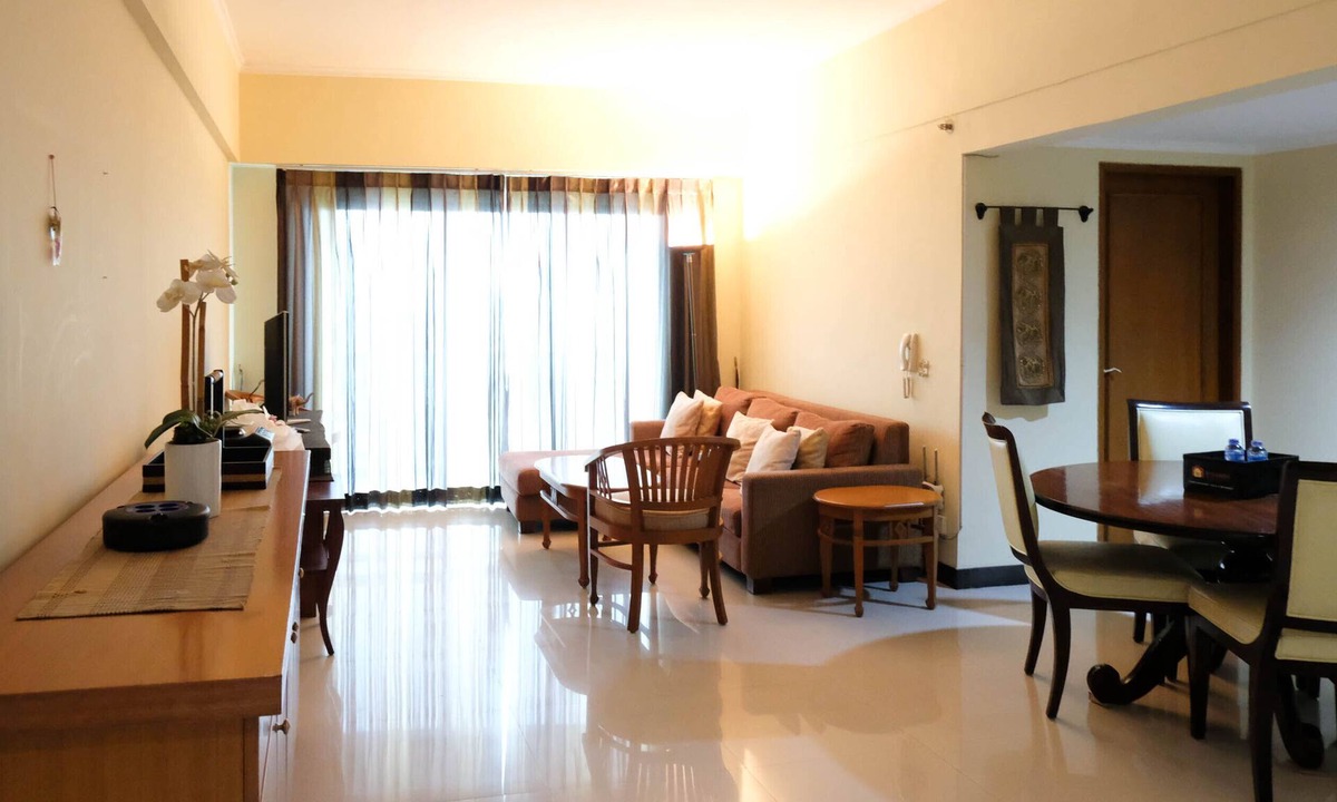 Surabaya Apartment | Extra Spacious And Homey 2Br At Kondominium Puncak Marina Apartment