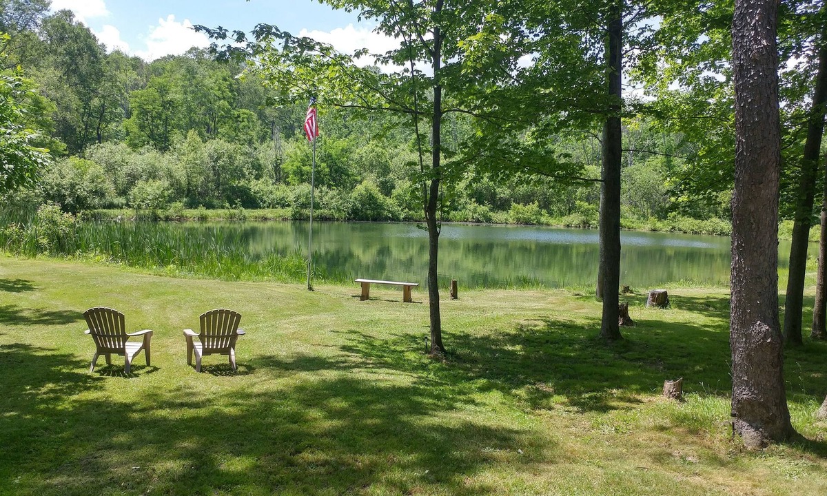 Jamestown Cabin | FABULOUS PRIVATE GETAWAY CHALET IN THE WOODS BEMUS POINT NY NOT JAMESTOWN !