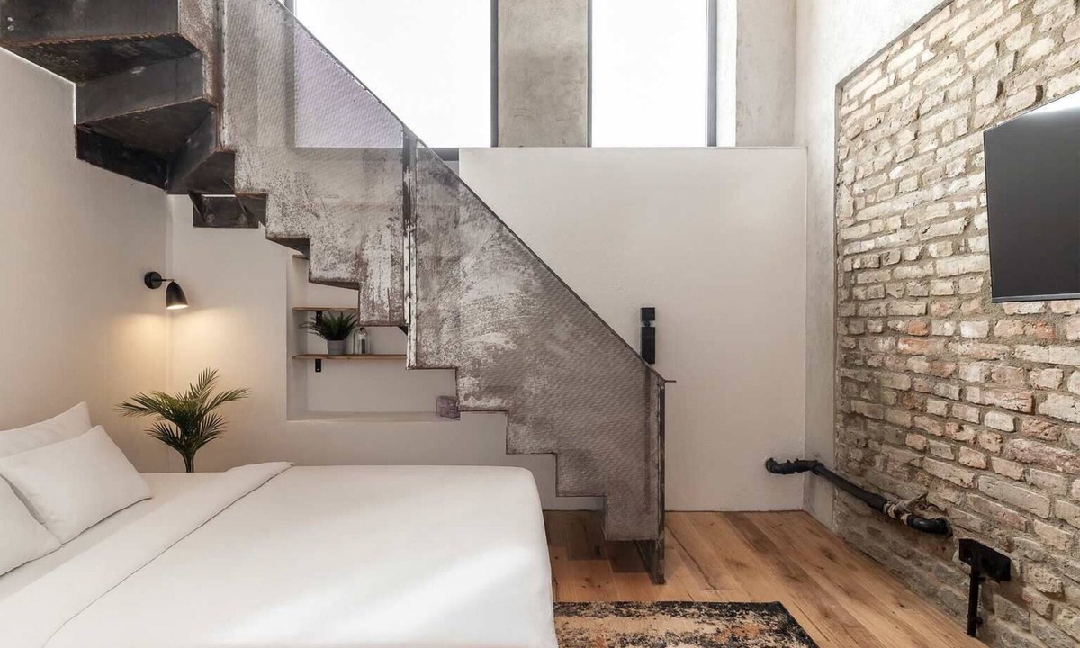 Weissensee Apartment | Factory Loft Duplex (40sqm) near Antonplatz