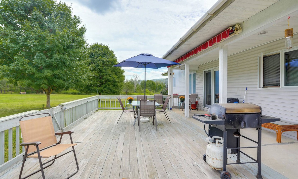 Little Valley House | Fairgrounds Access: Home w/Trailer Parking!