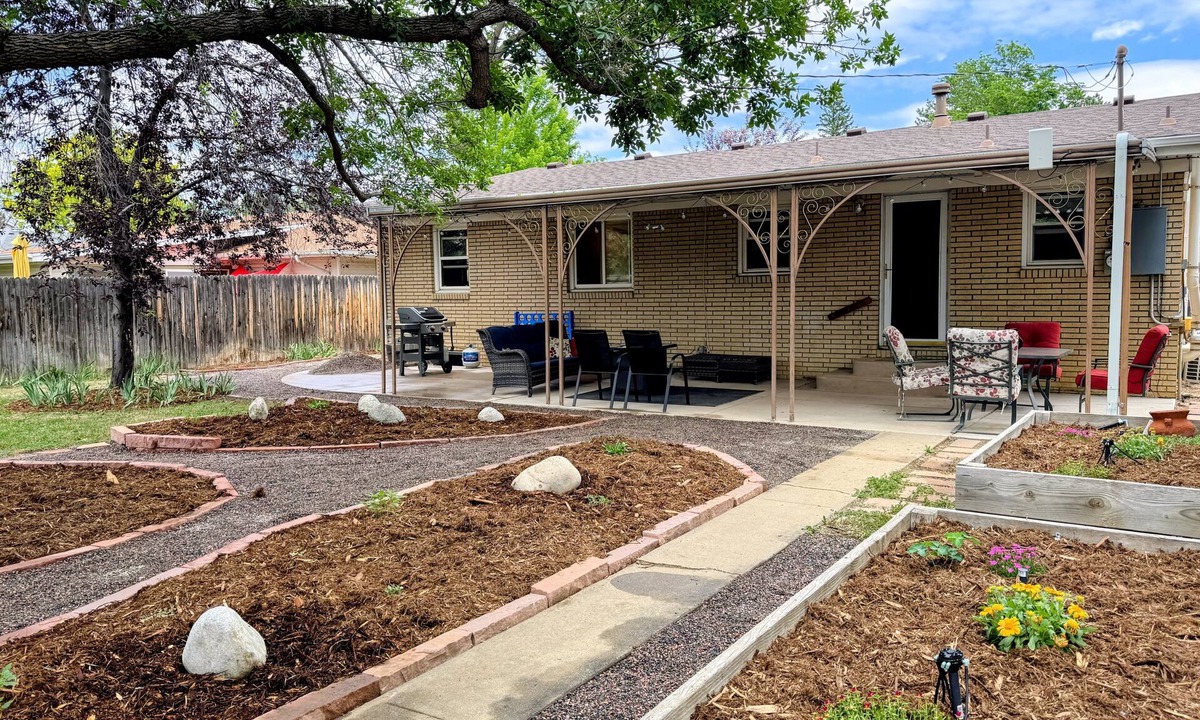 Longmont House | Family Friendly Central Retreat with Covered Patio, AC, Fenced Yard