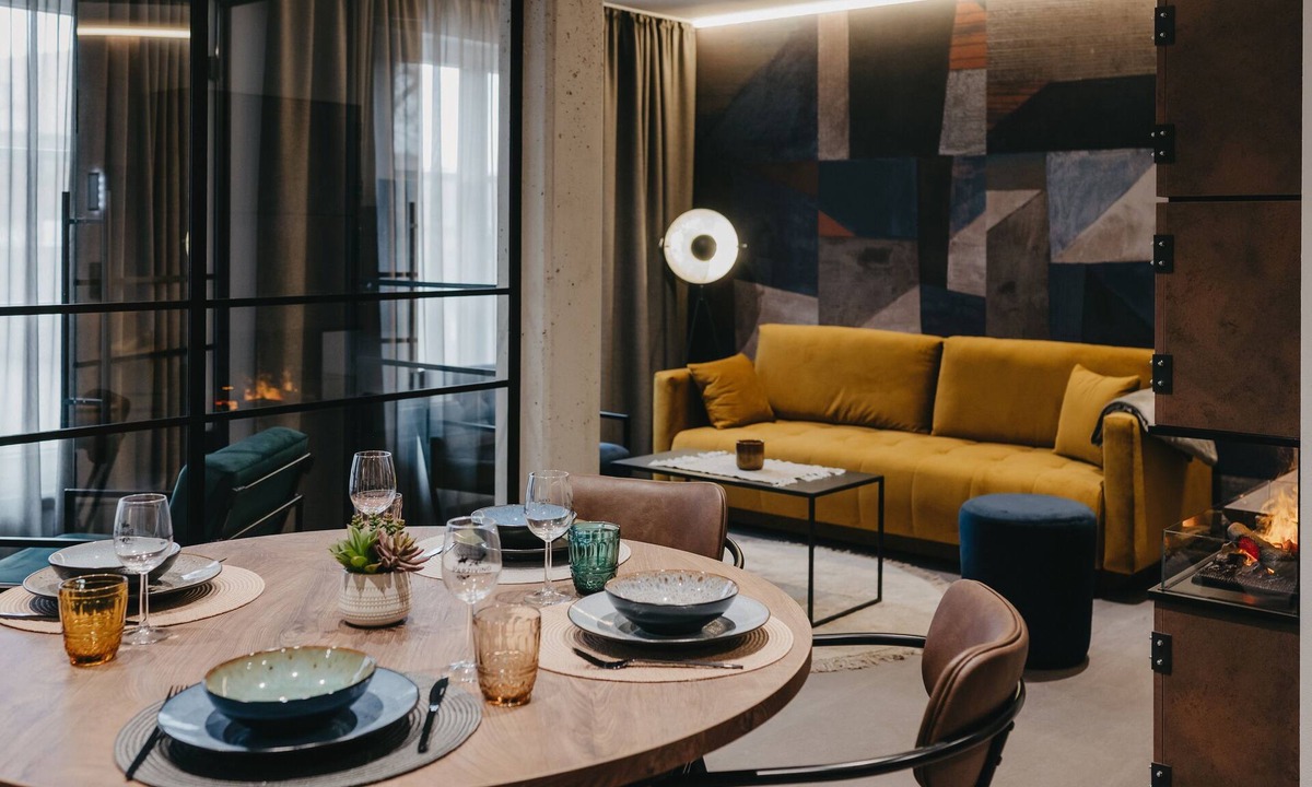 Wolframs-Eschenbach Apartment | Family Loft Suite with LED fireplace